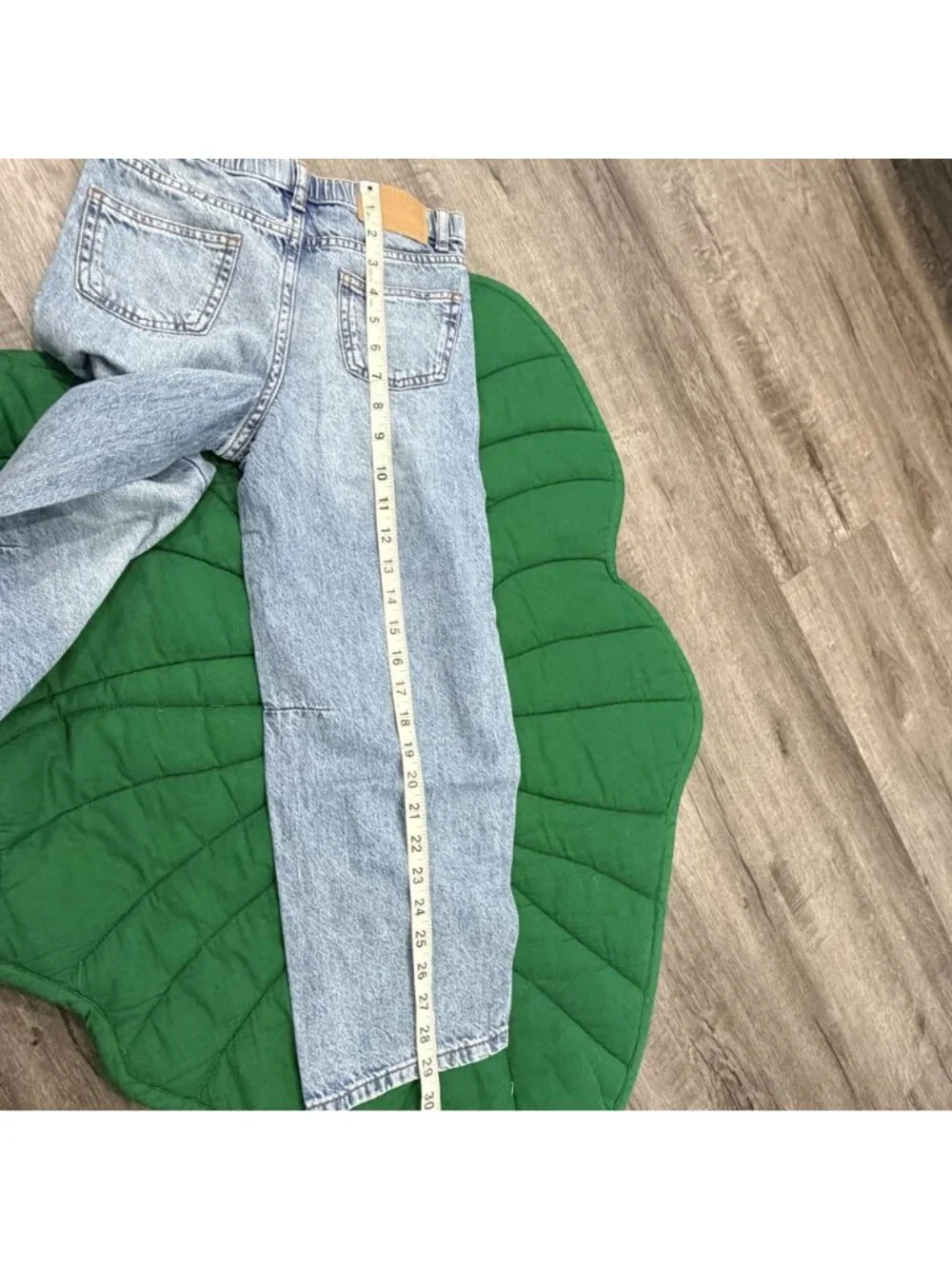 Cotton On Kids Size 7 Unisex Barrel Leg Denim Jeans